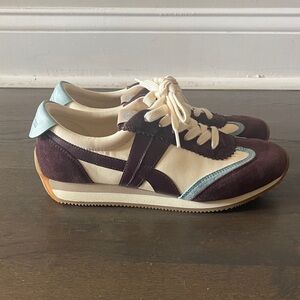 Tory Burch Women's Sneakers in Purple and Cream